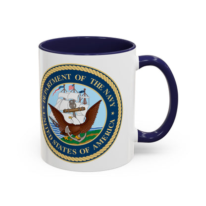 US Navy 2-Tone Coffee Mug