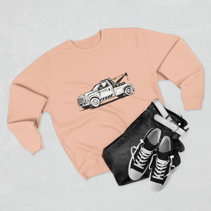 Wheel Lift Tow Truck Unisex Crewneck Sweatshirt