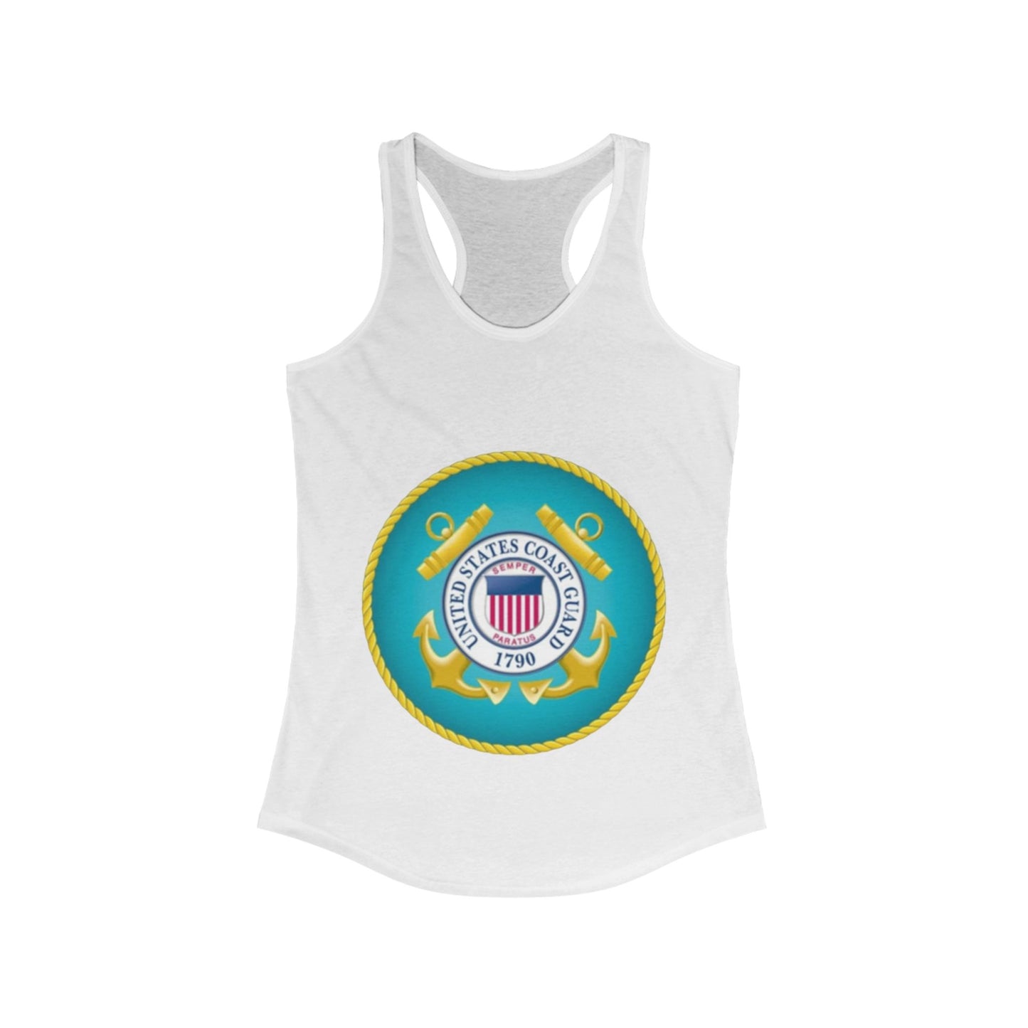 US Coast Guard Women's Racerback Tank