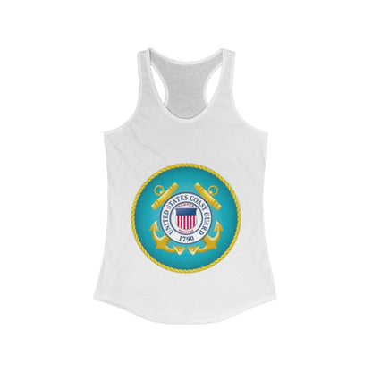 US Coast Guard Women's Racerback Tank