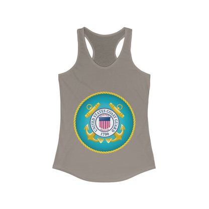 US Coast Guard Women's Racerback Tank