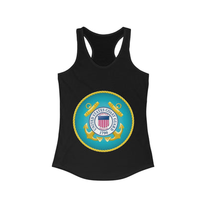 US Coast Guard Women's Racerback Tank