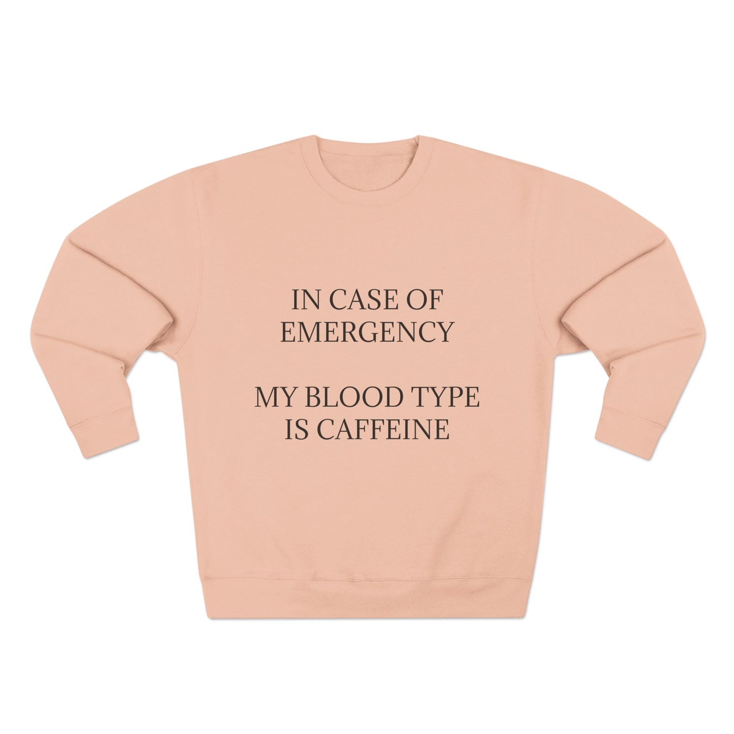 Blood Type Unisex Crewneck Sweatshirt