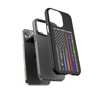 No One Fights Alone iPhone Case