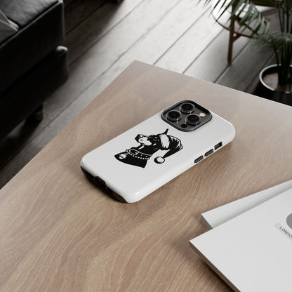 Santa Paws Doberman iPhone Case