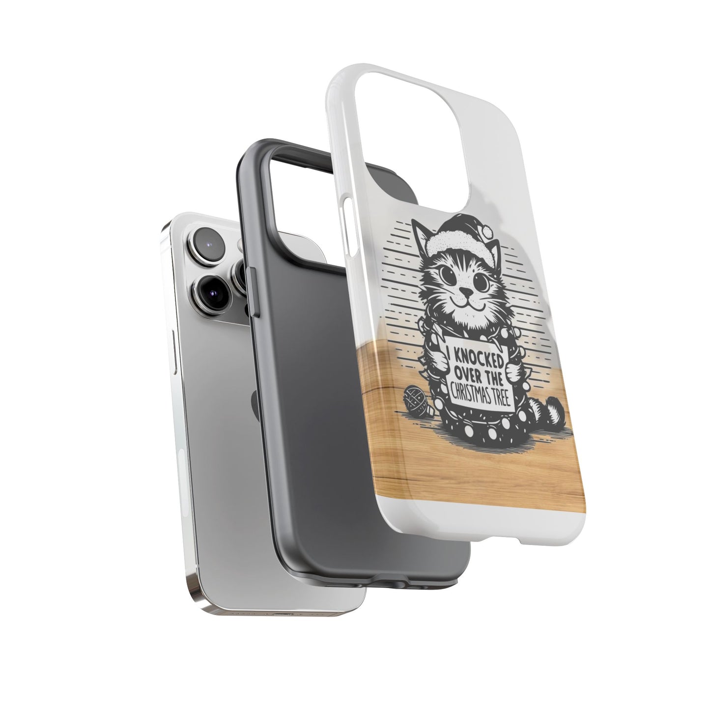 Naughty Cat iPhone Case