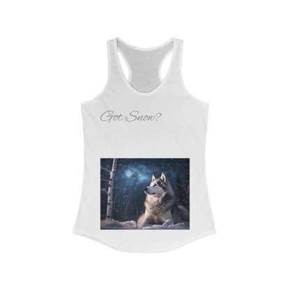 Got Snow? Women's Racerback Tank
