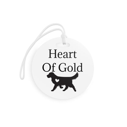 Heart Of Gold Luggage Tag