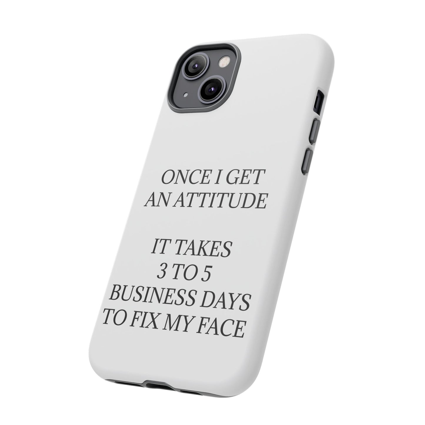 Fix My Face iPhone Case