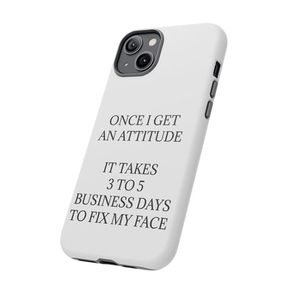 Fix My Face iPhone Case