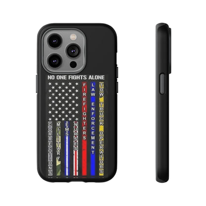 No One Fights Alone iPhone Case