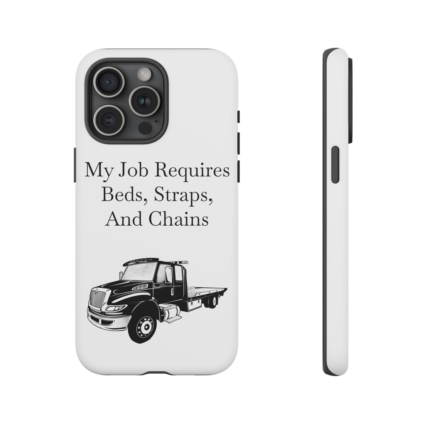 Beds, Straps, And Chains iPhone Case