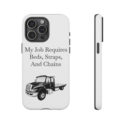 Beds, Straps, And Chains iPhone Case