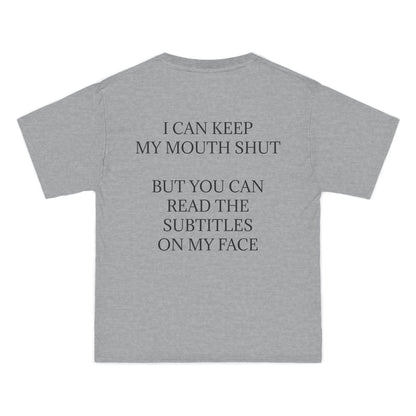 Subtitles Men's Short-Sleeve Crewneck Tee