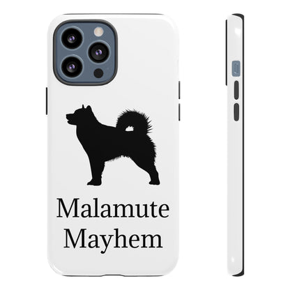 Malamute Mayhem iPhone Case