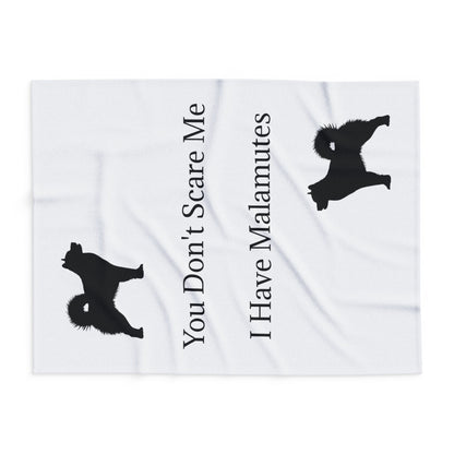 You Don't Scare Me Arctic Fleece Blanket