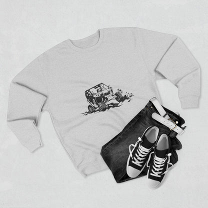 Slingin' Mud Side By Side Unisex Crewneck Sweatshirt