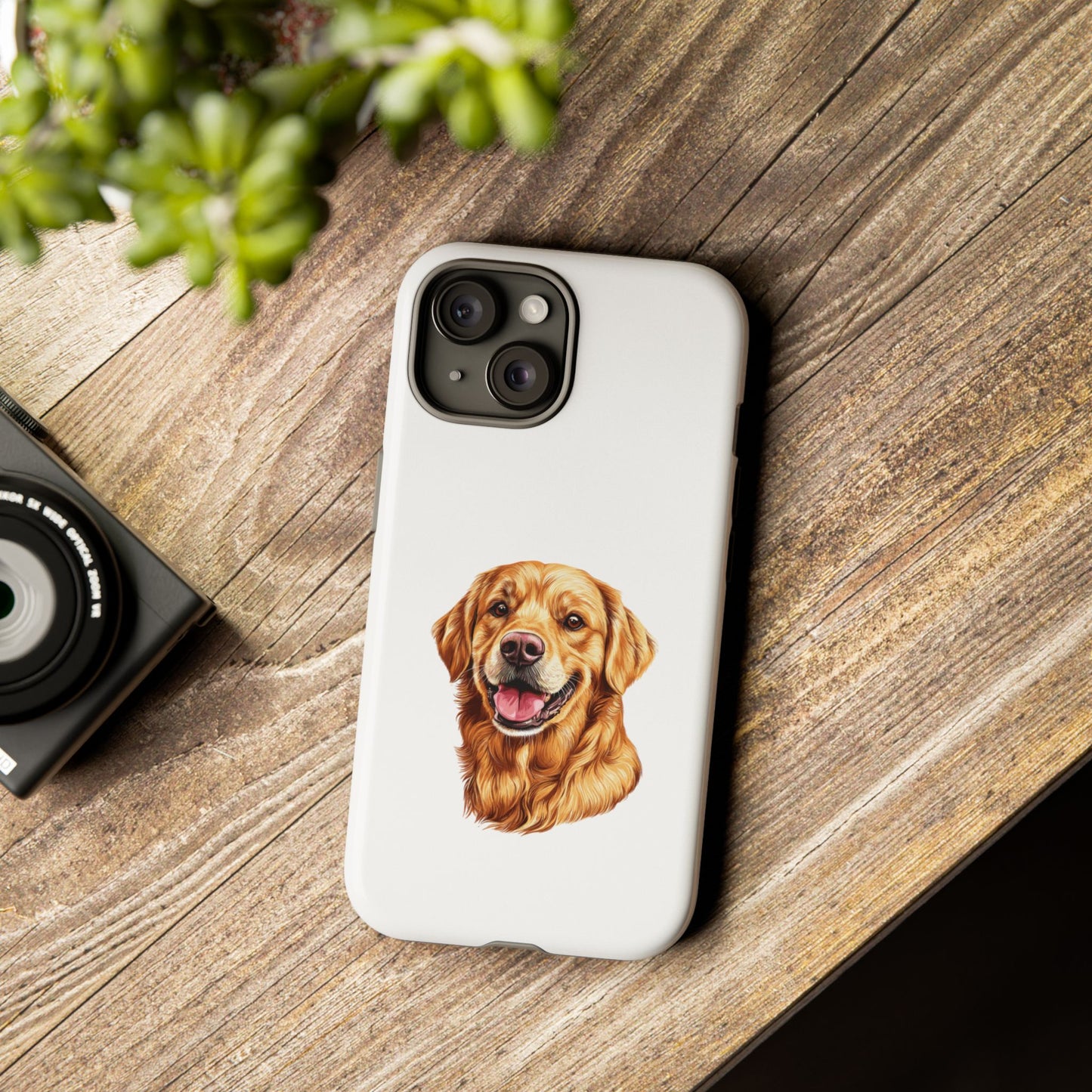 Golden Head iPhone Case