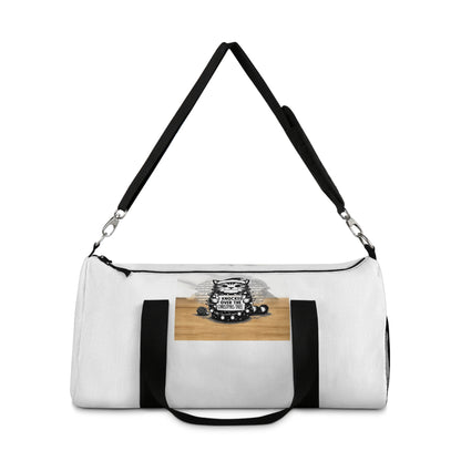 Naughty Cat Duffel Bag
