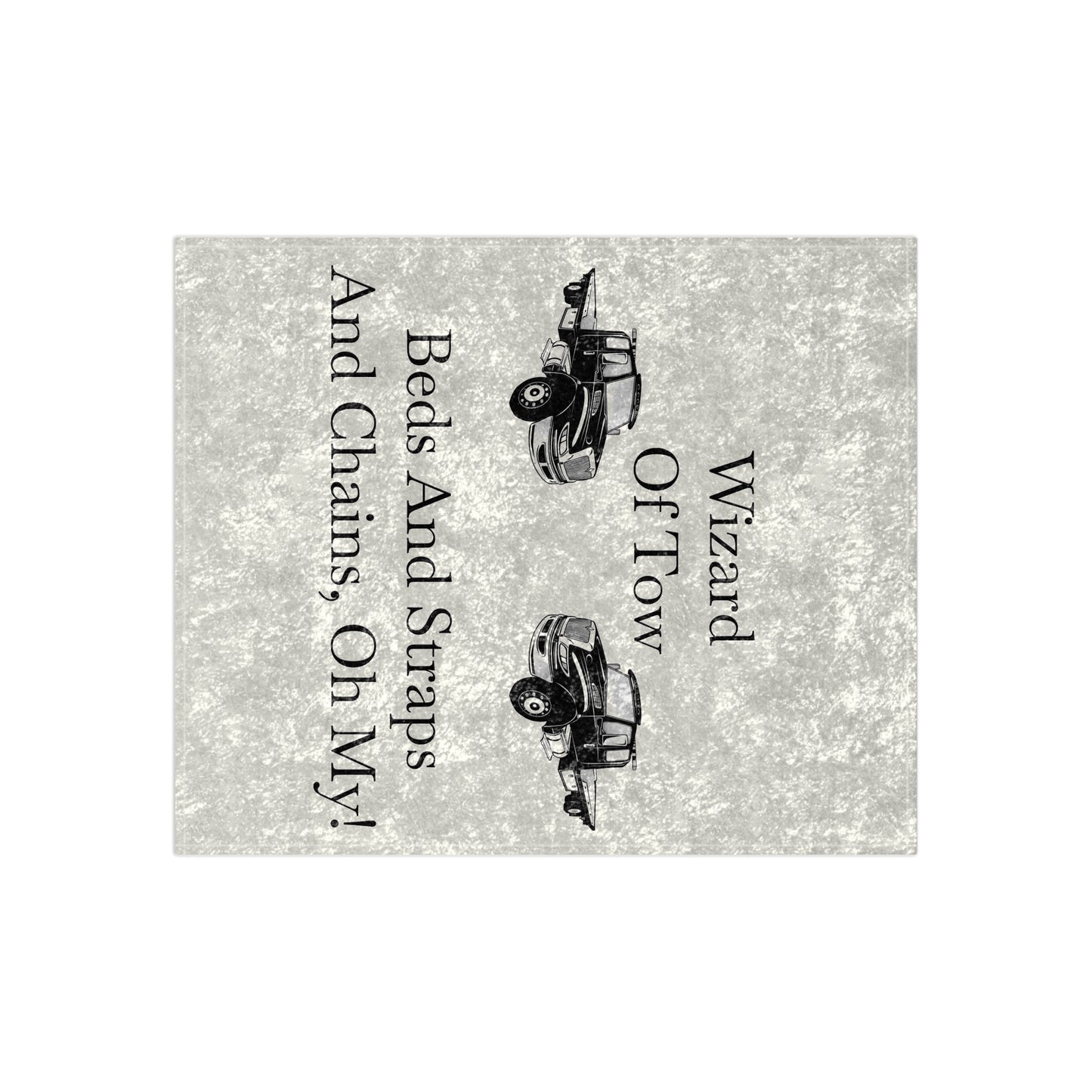 Wizard Of Tow Crushed Velvet Blanket
