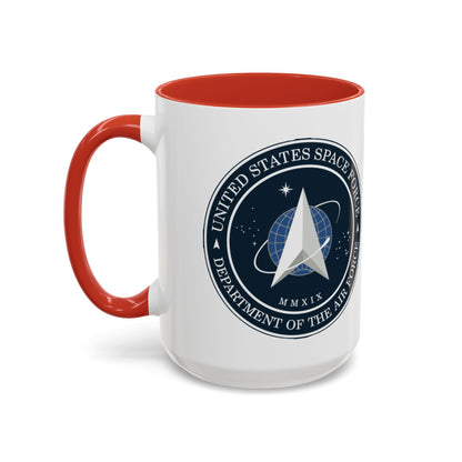 US Space Force 2-Tone Coffee Mug