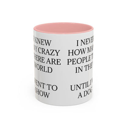 Never Knew 2-Tone Coffee Mug