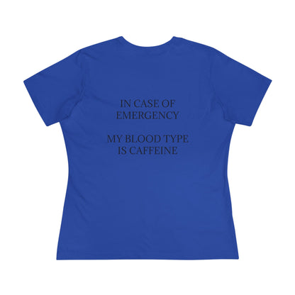 Blood Type Women's Short Sleeve Crewneck Tee
