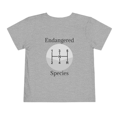 Endangered Species Toddler Unisex Short Sleeve Crewneck Tee