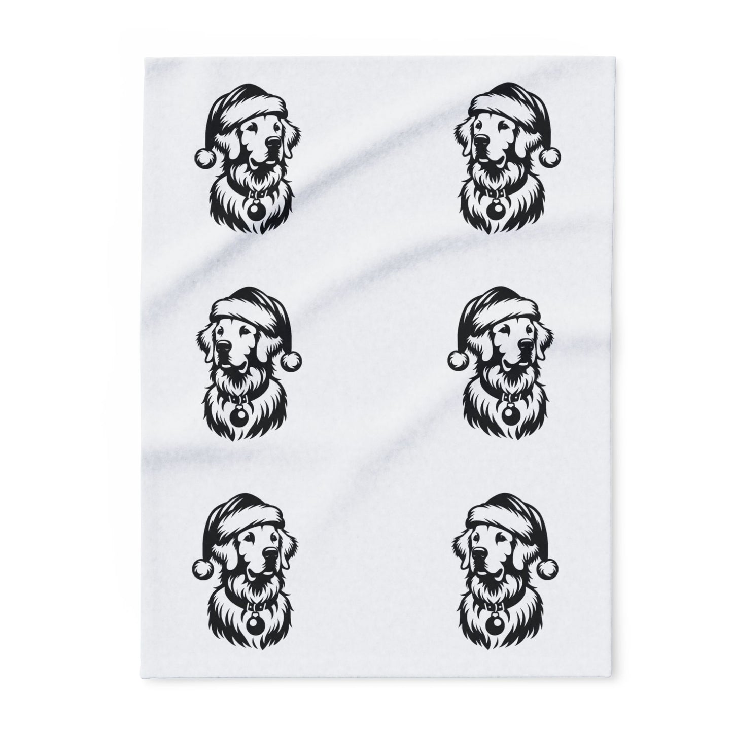 Santa Paws Golden Arctic Fleece Blanket
