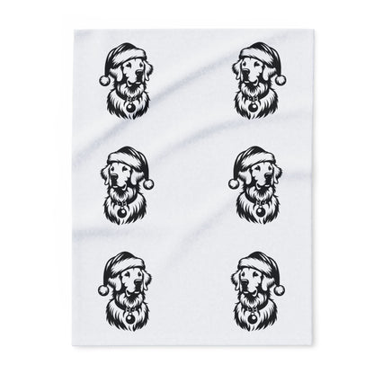 Santa Paws Golden Arctic Fleece Blanket