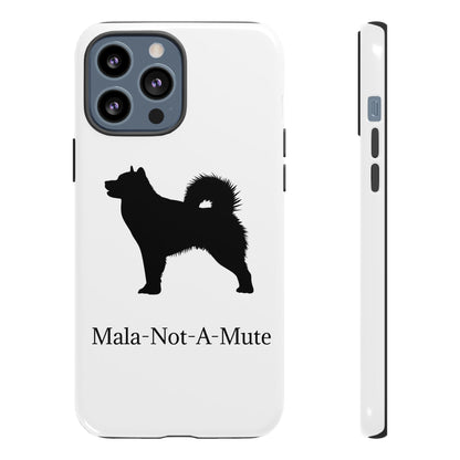 Mala-Not-A-Mute iPhone Case