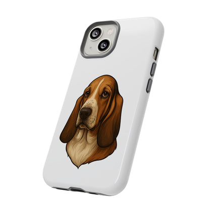 Basset Hound Head iPhone Case