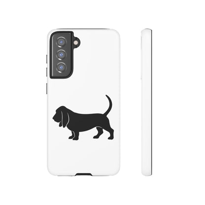 Basset Hound Silhouette Samsung Case