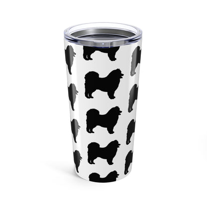 Samoyed Silhouette Tumbler