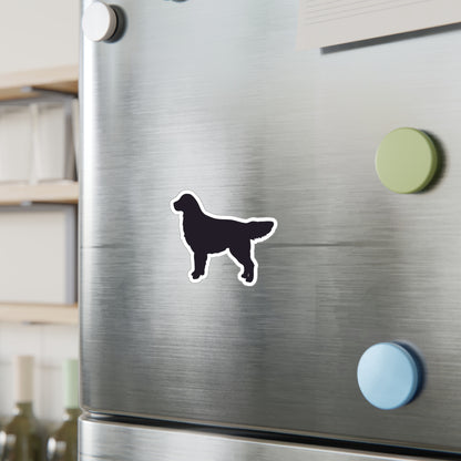 Golden Silhouette Vinyl Decal