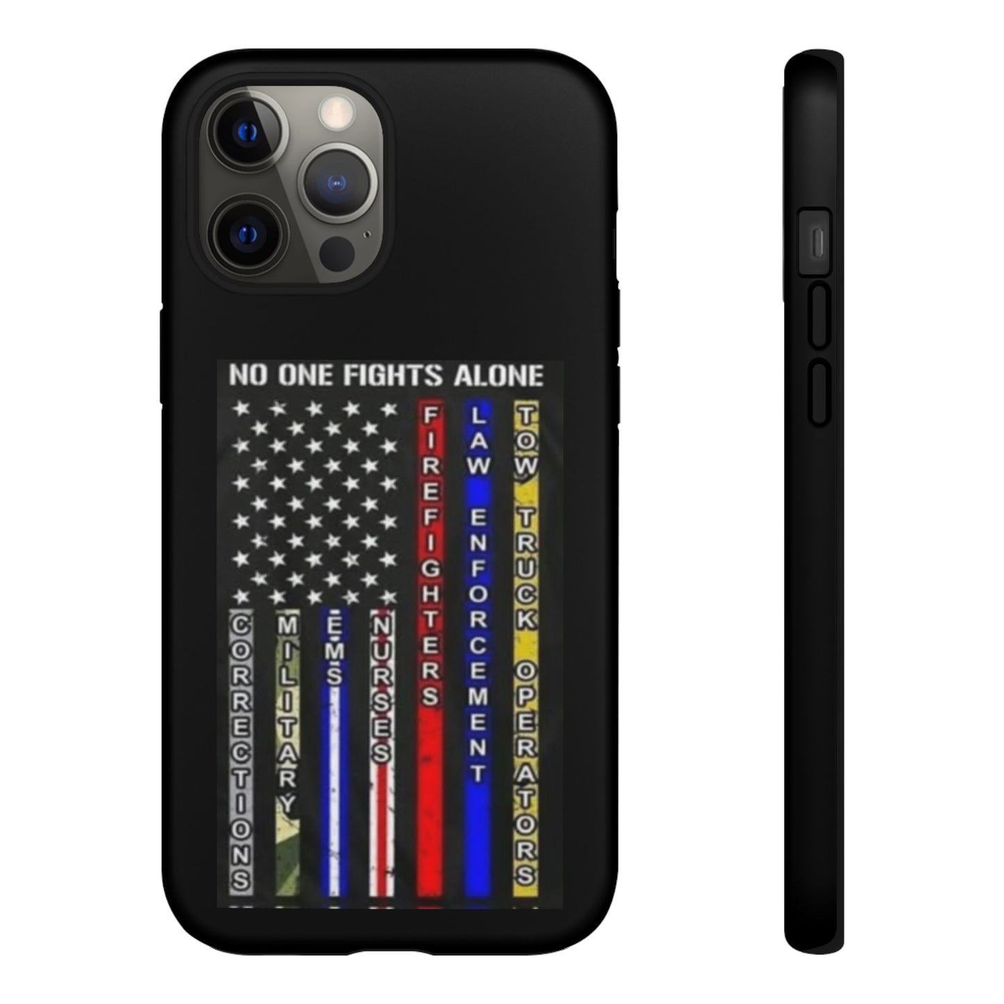 No One Fights Alone iPhone Case