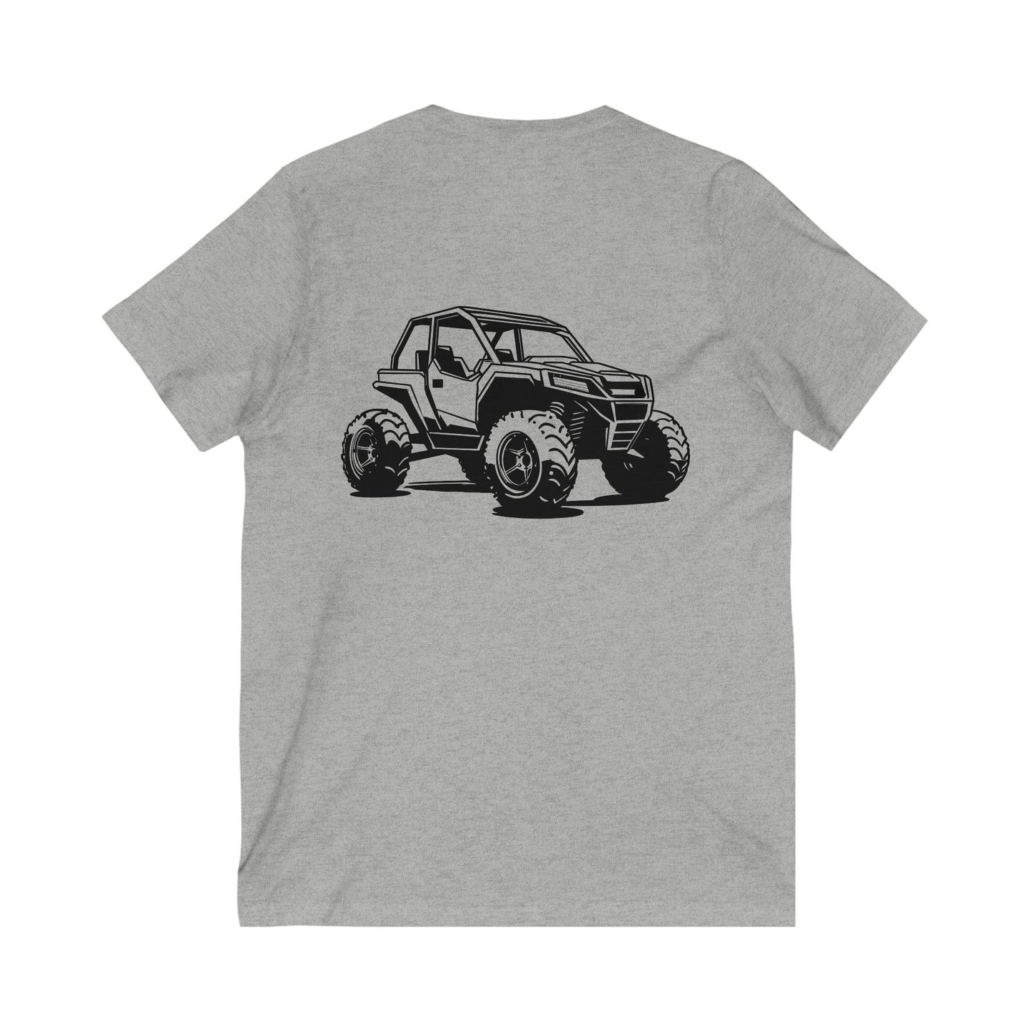 Off The Beaten Path Side By Side Unisex Short Sleeve V-Neck Tee