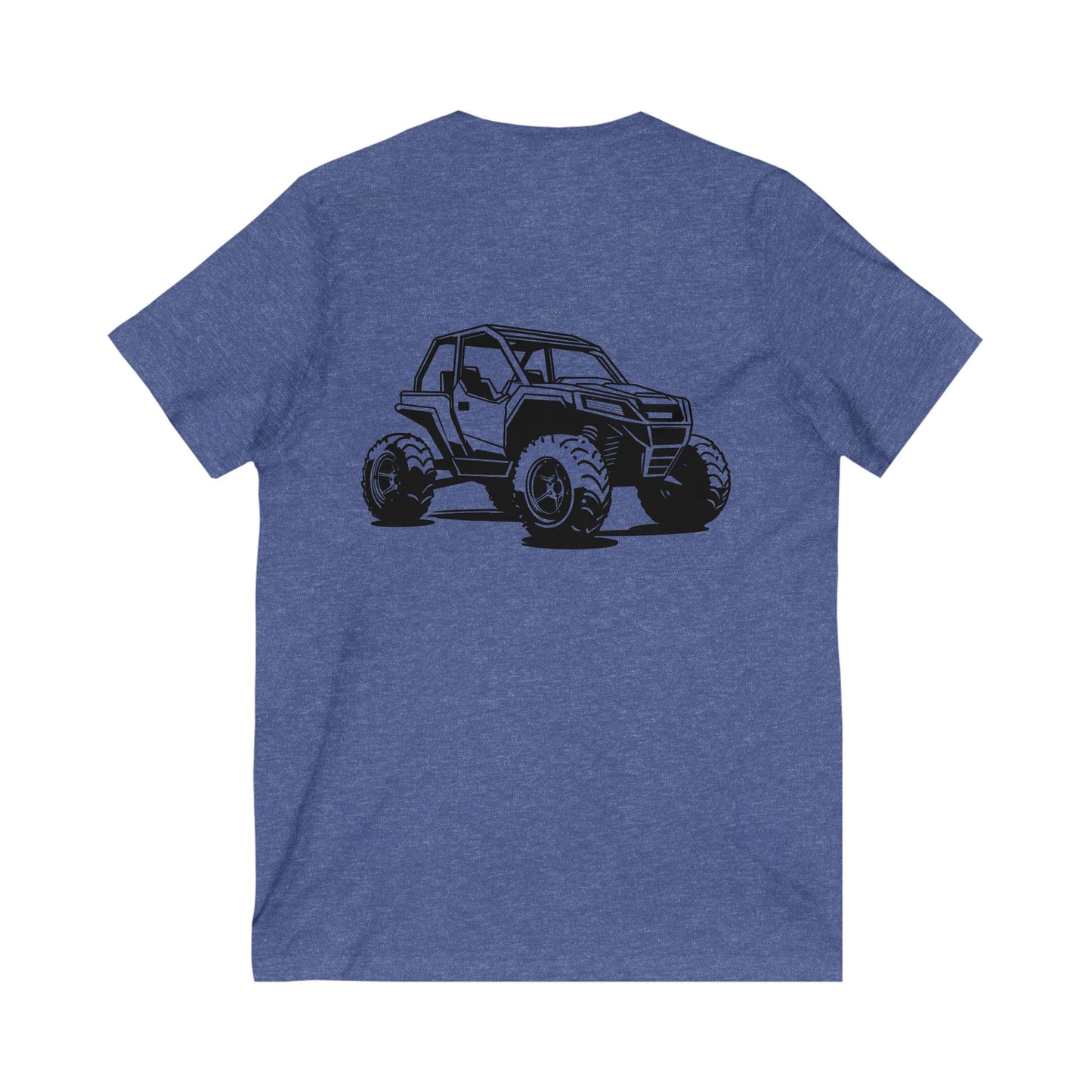Off The Beaten Path Side By Side Unisex Short Sleeve V-Neck Tee