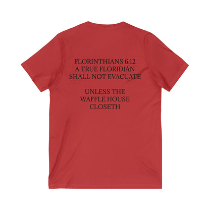Florinthians 6:12 Unisex Short Sleeve V-Neck Tee