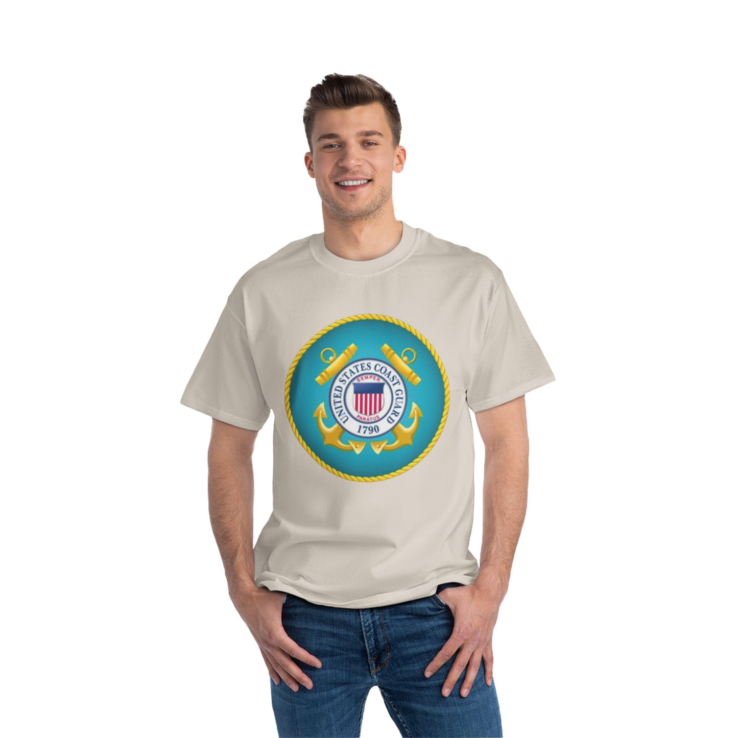 US Coast Guard Men's Short-Sleeve Crewneck Tee