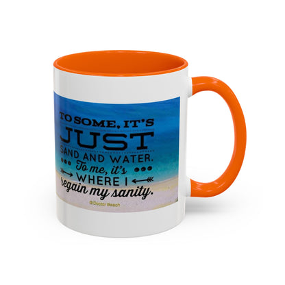 Dr. Beach 2-Tone Coffee Mug