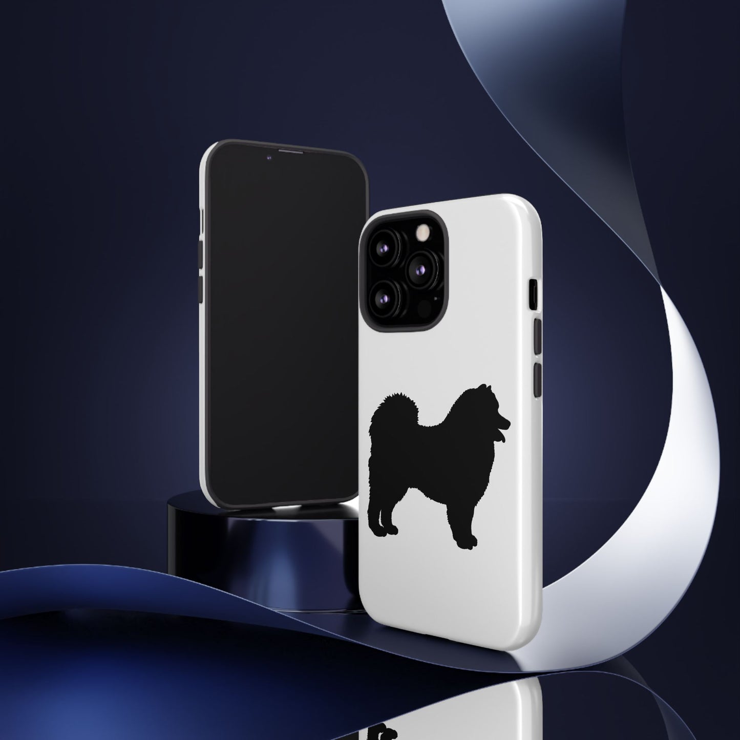 Samoyed Silhouette iPhone Case