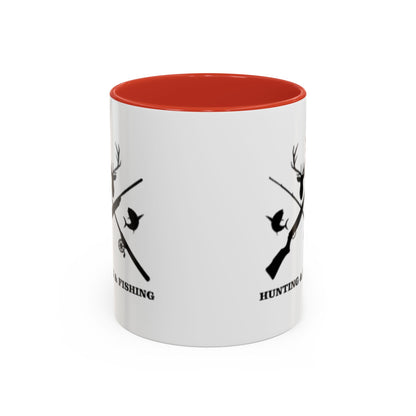 Hunting/Fishing 2-Tone Coffee Mug