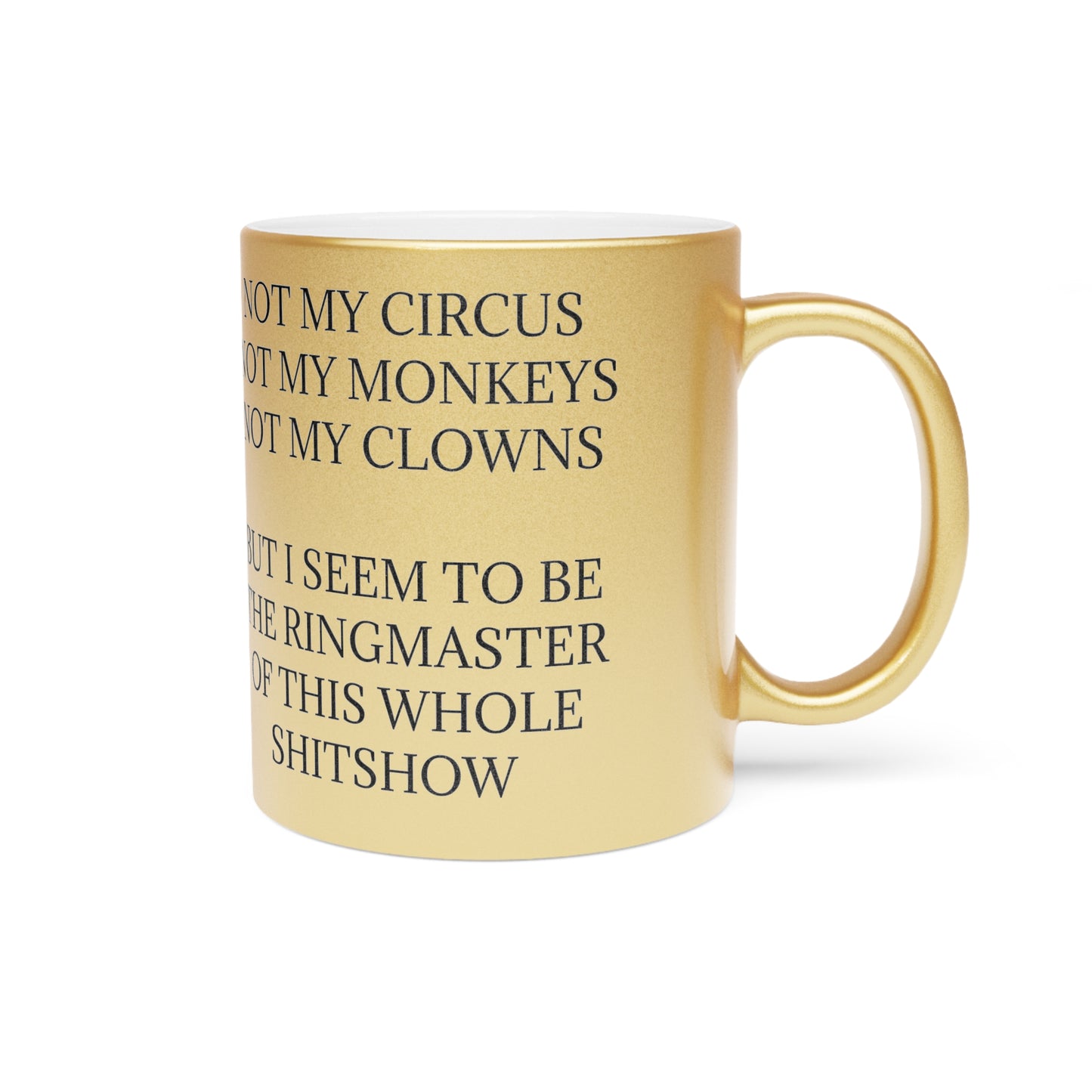 Ringmaster Metallic Coffee Mug