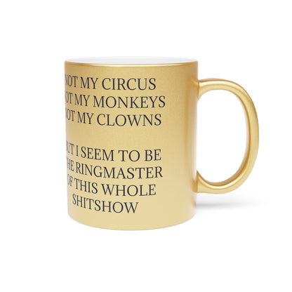 Ringmaster Metallic Coffee Mug