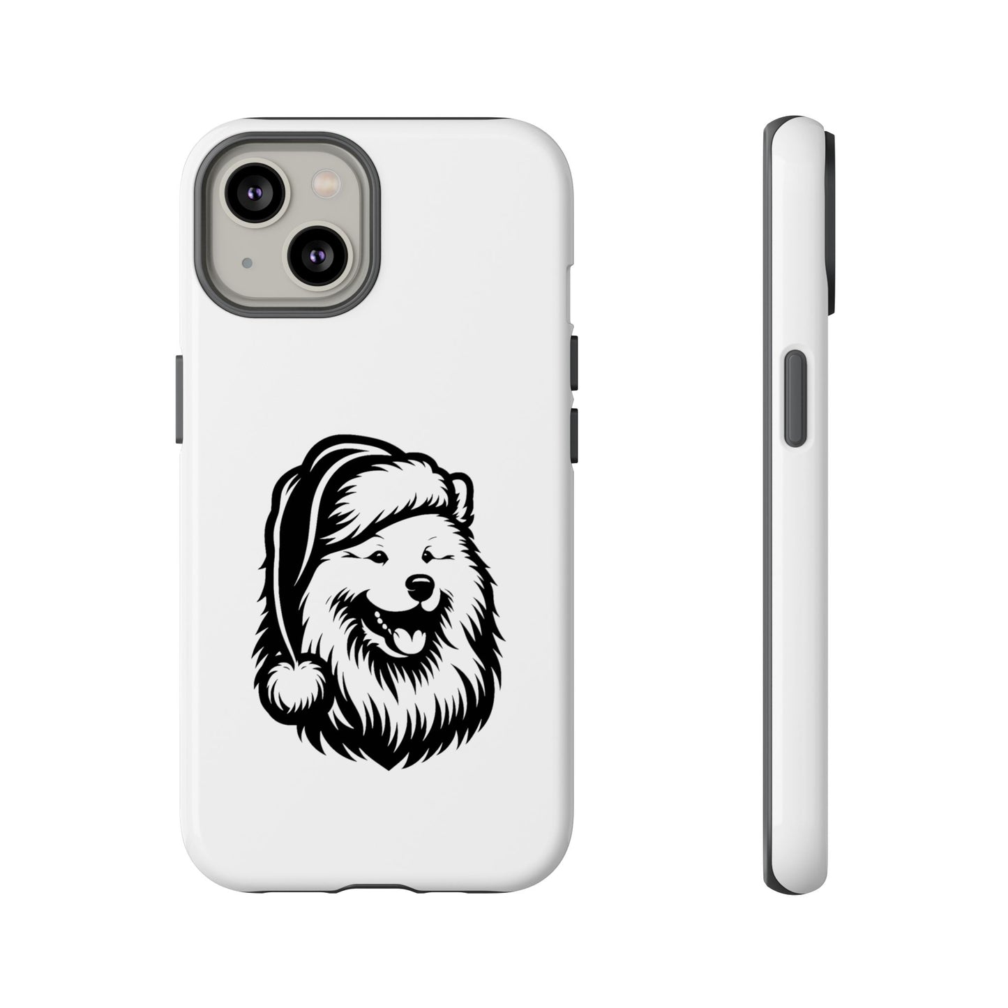 Santa Paws Samoyed iPhone Case