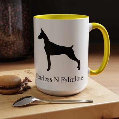 Fearless N Fabulous 2-Tone Coffee Mug