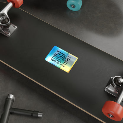 Dr. Beach Holographic Sticker