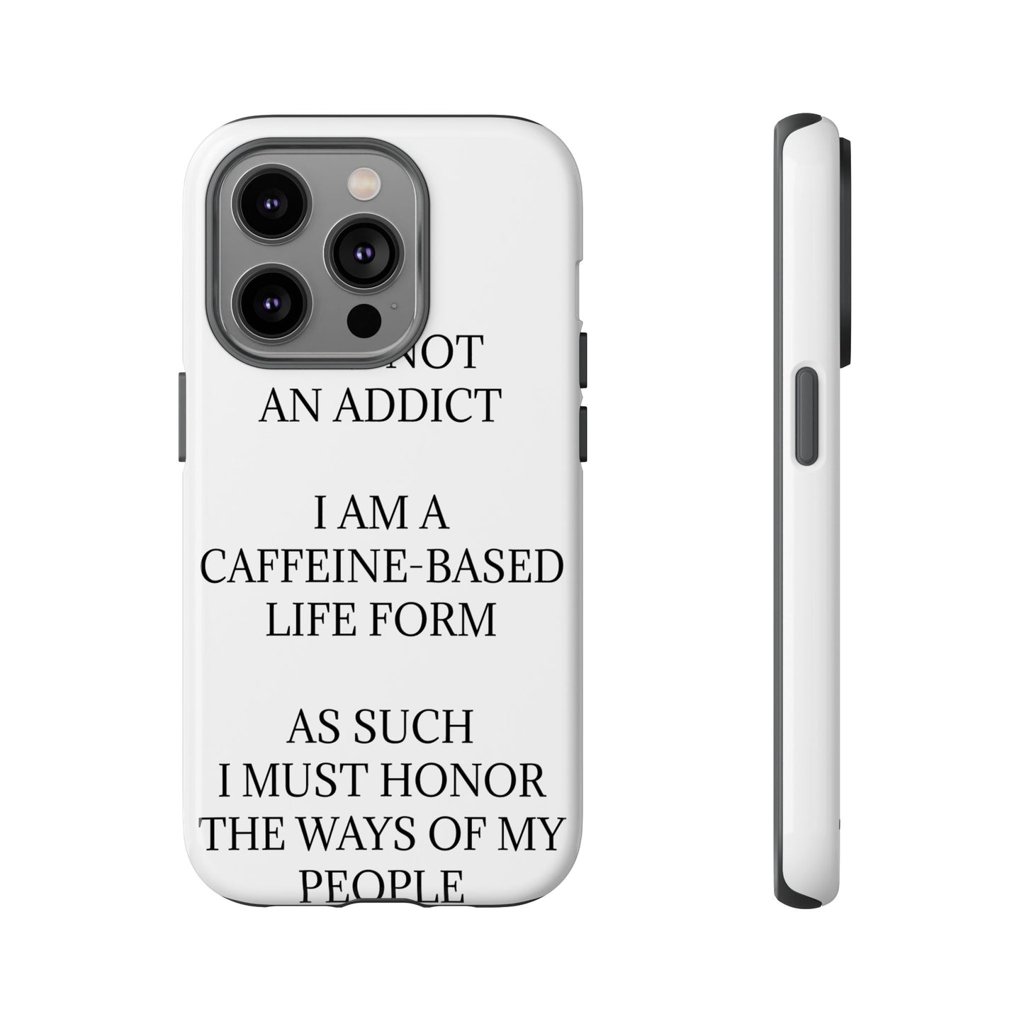 Not An Addict iPhone Case
