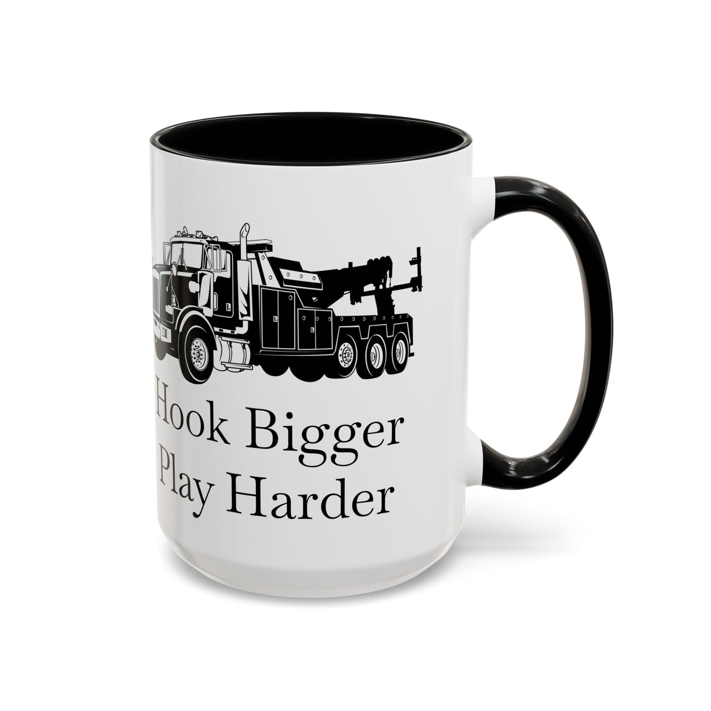 Hook Bigger 2-Tone Coffee Mug